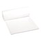 Boardwalk 16 Gallon 0.4 mil 24 in. x 32 in. Perforated Roll Low-Density Waste Can Liners - White (25 Bags/Roll, 20 Rolls/Carton)